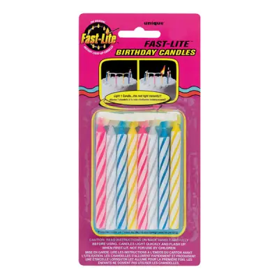 Fast Lite Tårtljus - 10-pack