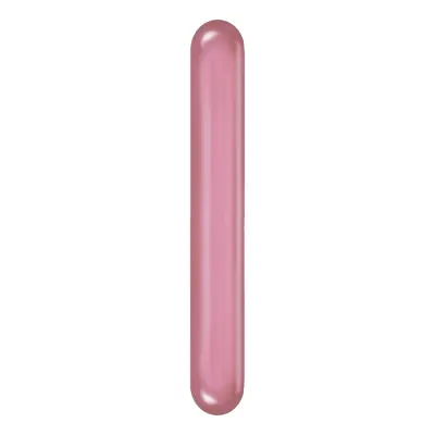 Figurballonger Krom Rosa - 100-pack