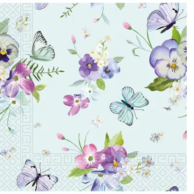 Fjärilar Servetter 20-pack