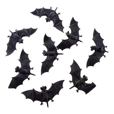 Fladdermöss Bordsdekoration - 8-pack