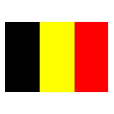 Flagga Belgien