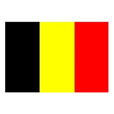 Flagga Belgien