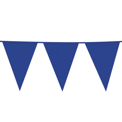 Flaggbanderoll blå - flera storlekar 10x15 cm