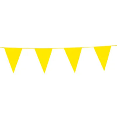 Flaggbanderoll gul - flera storlekar 30x45 cm