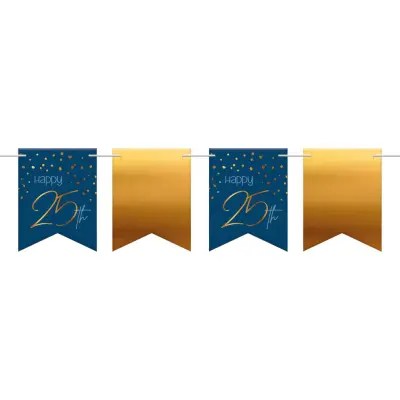 Flaggirlang Happy 25 True Blue - 36-pack