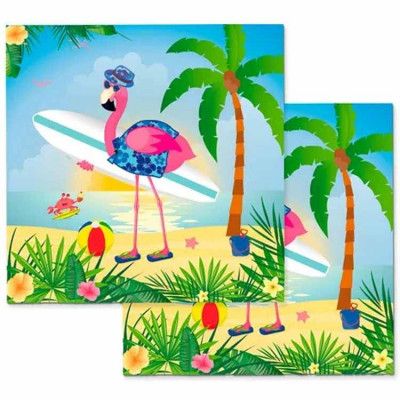 Flamingo servetter 33 x 33cm 20-pack
