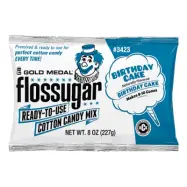Flossugar Sockervaddsmix Birthday Cake - 227 g