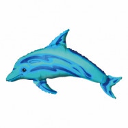 Folieballong Delfin Mini