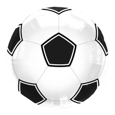 Folieballong Fotboll - 43 cm