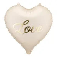 Folieballong Hjärta Love