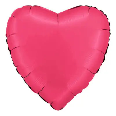 Folieballong Hjärta Satin Lipstick