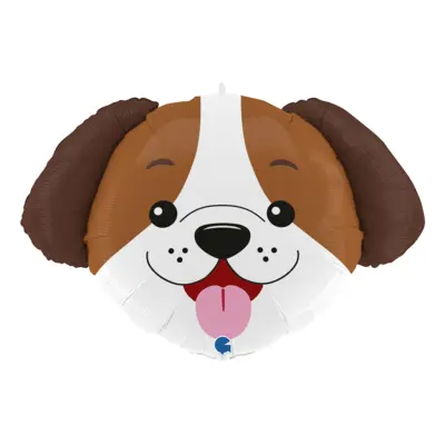 Folieballong Hund Huvud