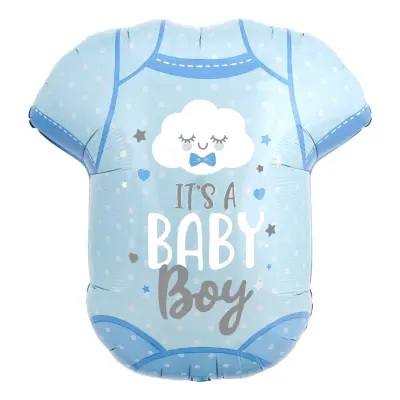 Folieballong Its a Baby Boy Body