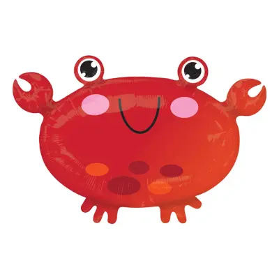 Folieballong Krabba