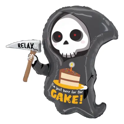 Folieballong Liemannen Födelsedagstårta