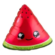 Folieballong Melon Kawaii