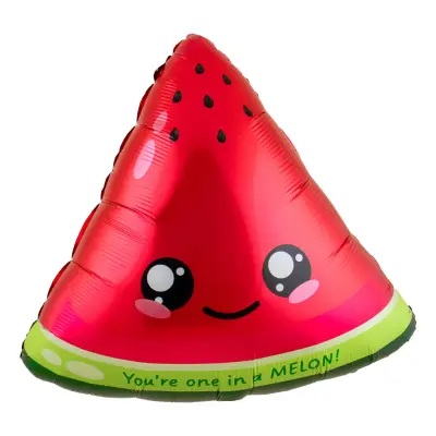 Folieballong Melon Kawaii