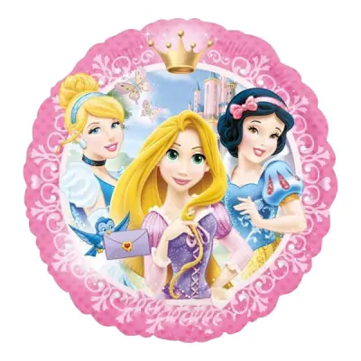 Folieballong Prinsessor