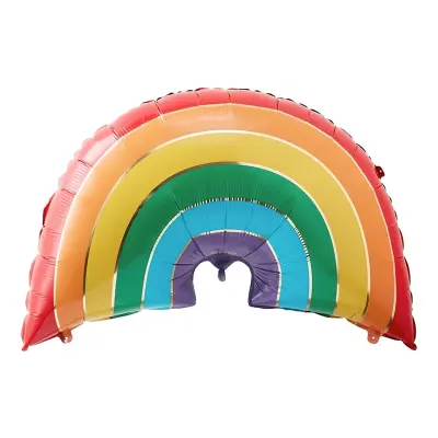 Folieballong Regnbågsformad