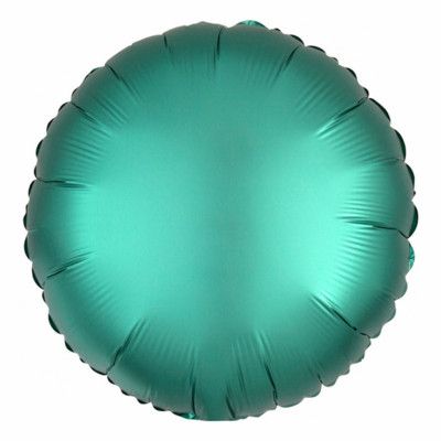 Folieballong Rund Satin Grön
