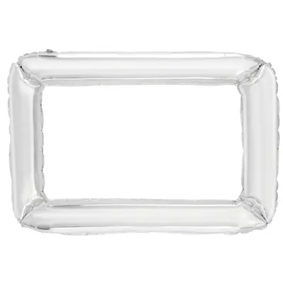 Folieballong Silverram 87x72cm