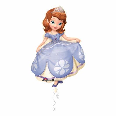 Folieballong Sofia Den Första Shape