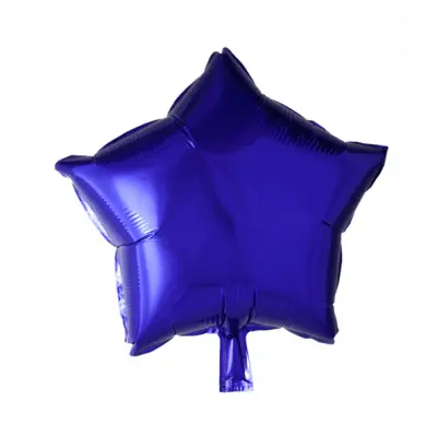 Folieballong stjärna lila - 46 cm