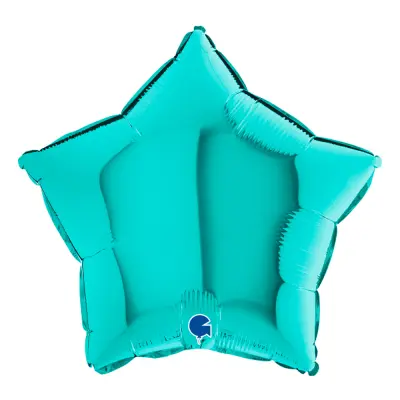 Folieballong Stjärna Tiffany - 1-pack