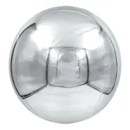 Folieballong Stor Spegelboll Silver - 3-pack