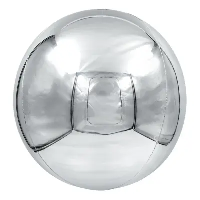 Folieballong Stor Spegelboll Silver - 3-pack