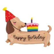 Folieballong Tax Happy Birthday