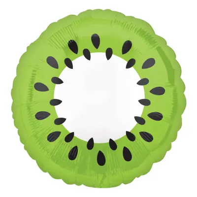 Folieballong Tropisk Kiwi - 1-pack