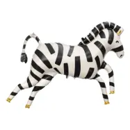 Folieballong Zebra Shape