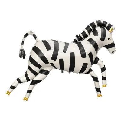 Folieballong Zebra Shape