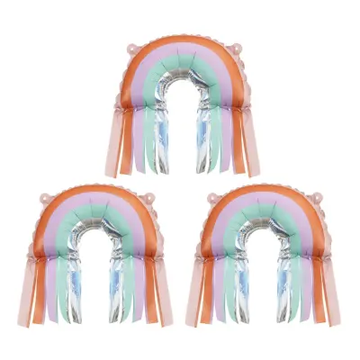 Folieballonger Regnbågar för Ballongbågar - 3-pack