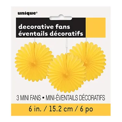 Foliesnurror gula 8-pack