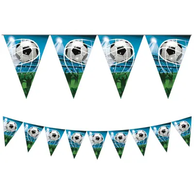 Fotboll Flaggbanderoll