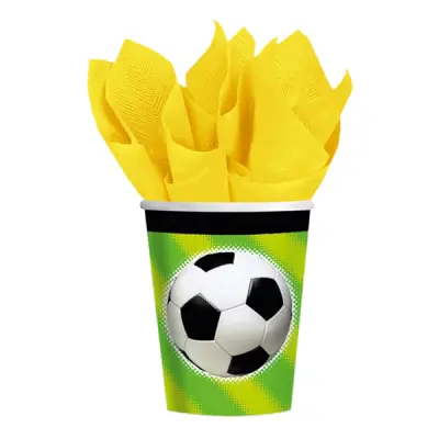 Fotboll Pappersmuggar - 8-pack