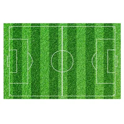Fotbollsplan Tårtbild 20x30cm