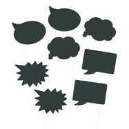 Foto Props Griffeltavlor - 8-pack
