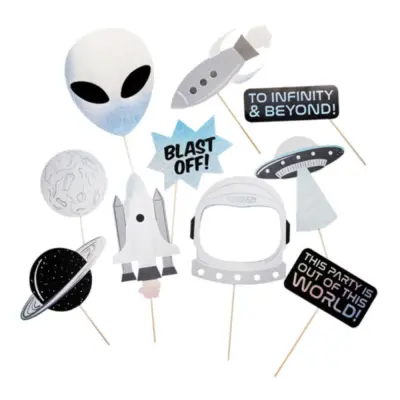Fotoprops Space Party - 10-pack