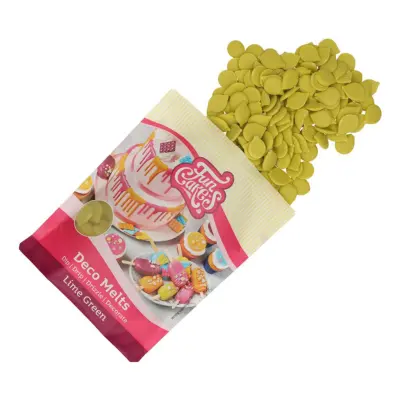 FunCakes Deco Melts - Limegrön