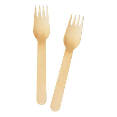 Gafflar i Trä - 10-pack