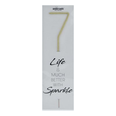 Gigantiskt Sifferbloss Guld - Siffra 7