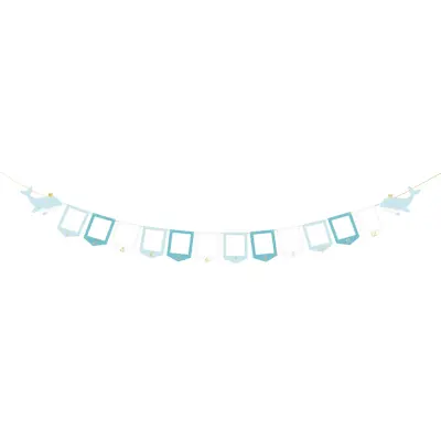 Girlang Fotoramar Baby Blå