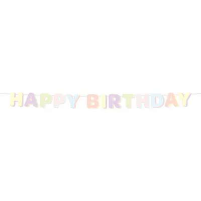 Girlang Happy Birthday Dreamy Pastel