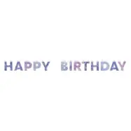 Girlang Happy Birthday Galaxy Lila