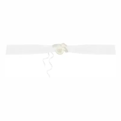 Girlang Organza Krämvit