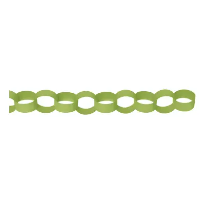 Girlang Ringar Limegrön
