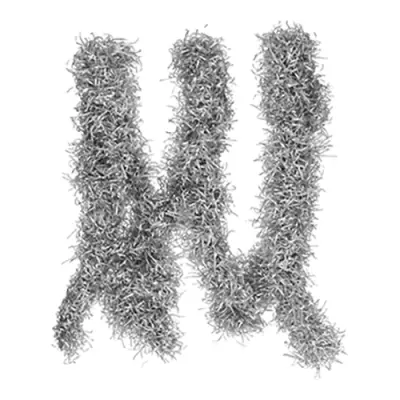 Girlang Silverpapp - 200 cm